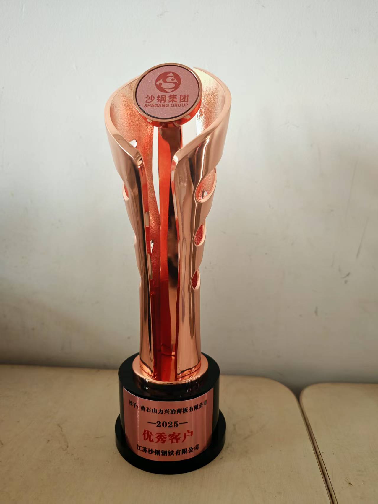 沙钢2025优秀客户